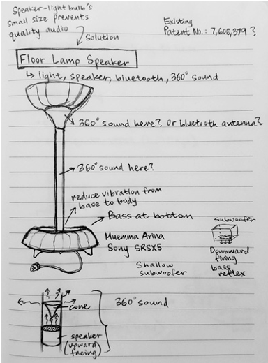 Speaker Lamp